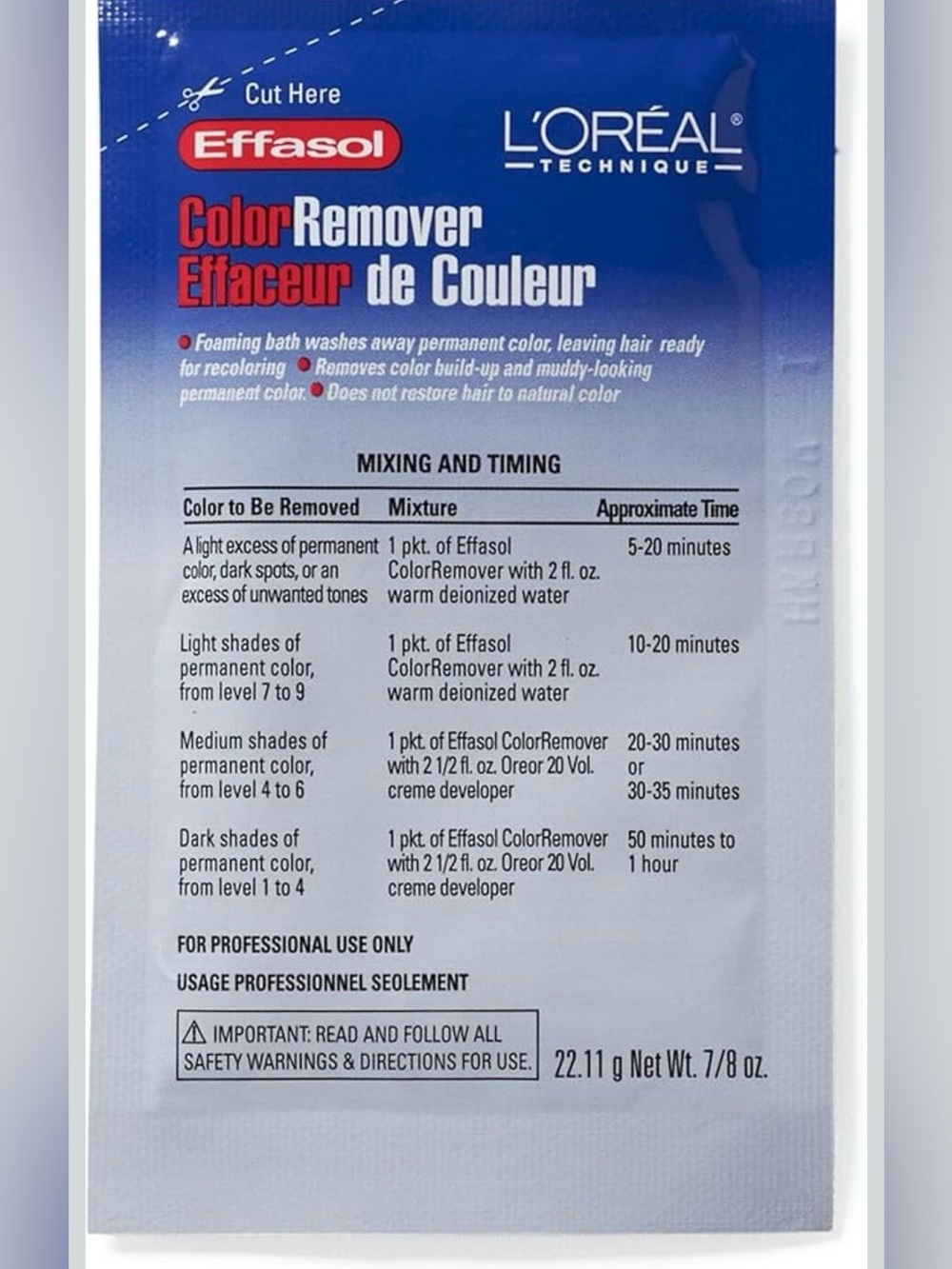 L'Oréal Technique Quick Blue Hair Bleach Powder – New